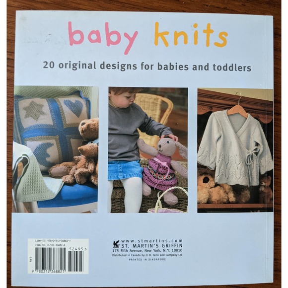 Baby Knits for 0-24 Months Pattern Book - Picture 5 of 5